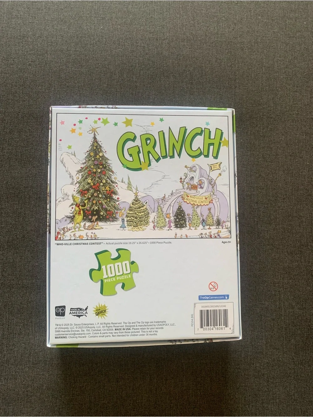 OP grinch who